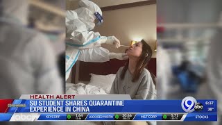 SU Student Shares Her Experience While in Mandatory Quarantine in China