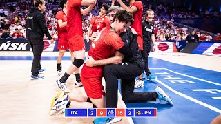 This is the Most Beautiful Moment in Japan Volleyball History !!!