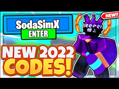 (2022) ALL *NEW* SECRET OP CODES In Roblox Soda Simulator X!