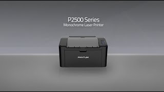 【Laser printer】 P2500 series | Monochrome Product Intro | Pantum