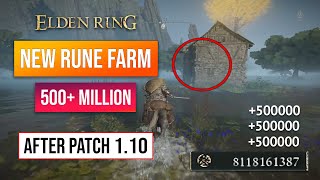 Elden Ring Rune Farm | New Rune Glitch After Patch 1.10 | 500 Million Runes In Minutes!