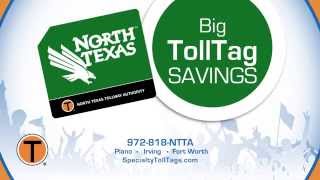 Go Mean Green | University of North Texas Limited Edition TollTag