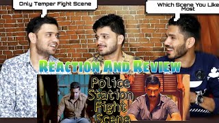 NTR Powerful Fight in Police Station Reaction |Temper Movie Scene Reaction | Jr NTR