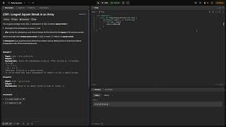 LeetCode 2501: Longest Square Streak in an Array JAVA SOLUTION