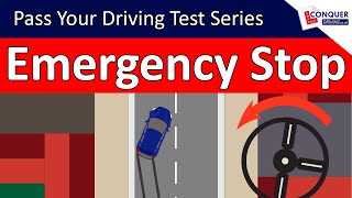 Emergency Stop Driving Lesson and ABS explained - Pass your Driving Test Series