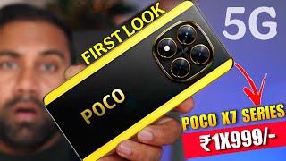 POCO X7 5G Officially is Here 🔥