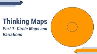 Thinking Maps Part 1: Circle Maps