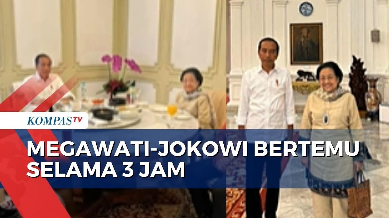 Bertemu Selama 3 Jam Di Istana Merdeka, Jokowi Dan Megawati Bahas ...