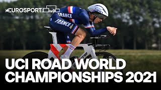 UCI Road World Championships 2021 | Junior Flanders Time Trial Men | Cycling | Eurosport
