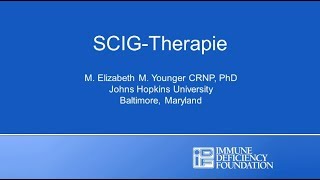 SCIG- Therapie