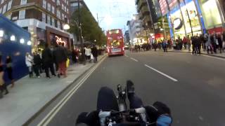 Should Oxford Street be pedestrianised? LG52DCX beeps pedestrians