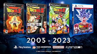 Dragon Ball Z: Budokai Tenkaichi - All Official Game Reveal Trailers (2005-2023)