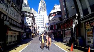 【4K散歩動画】walkking around Shinjuku　新宿駅西口周辺散歩　アクションカメラで撮影