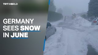 Southern Germany receives June snowfall