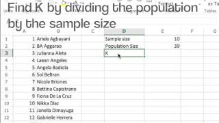 Systematic Sampling - Parks