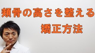 頬骨の高さを整える矯正体操「和歌山の整体　廣井整体院」