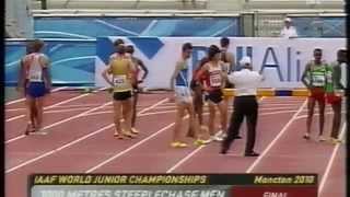 IAAF World Junior Championships  MONCTON 2010 - 3000m steeplechase men final