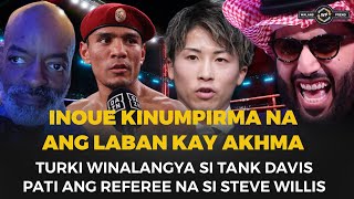 Naoya Inoue KINUMPIRMA sa September laban nila ni Akhmadaliev | Turki SINALBAHE si Tank at Referee