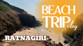 RATNAGIRI Beach Trip Vlog | Aare beach | Devghali beach | Ganeshgule beach | Windsongs resort