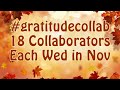 #gratitudecollab Fall Themed Tags