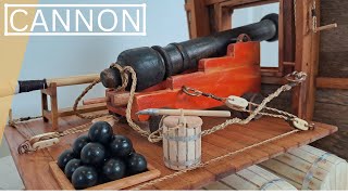 I made a Galleon Ship Cannon