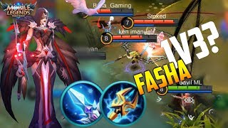 FASHA 1 SHOT RANKED GAMEPLAY! MOBILE LEGENDS NEW HERO FASHA GAMEPLAY