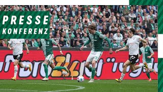 SV Werder Bremen - Borussia M'gladbach 2:2 | Pressekonferenz