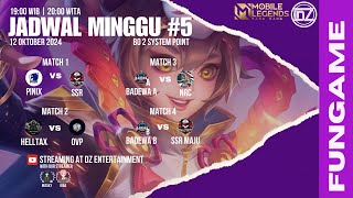 DZ LEAGUE MOBILE LEGENDS FUNGAME MINGGU #7 FINALL