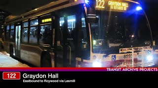 TTC 2016 NovaBUS LFS #8593 | 122 Graydon Hall