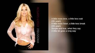 Jessica Simpson: 02. A Little Bit (Lyrics)