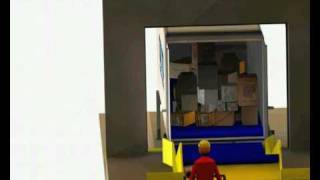 Automatic unloading of parcel truckloads - Ancra Systems