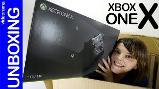 Xbox One X unboxing -6 Teraflops de puro gaming-