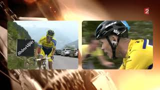 Chris Froome vs Alberto Contador at Criterium du Dauphine 2014