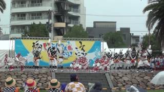 国士舞双　 2016ふくのやまよさこい　 中央公園