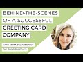 Starting & Running A Greeting Card Business- Q&A With Anita of Rhubarb Paper Co.