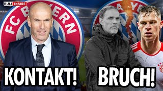 Zinedine ZIDANE als TUCHEL-ERSATZ zum FC Bayern?! Heftiger BRUCH zwischen Kimmich & Tuchel!