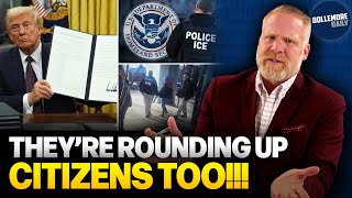 Trump ICE Gestapo DETAINS AMERICAN CITIZEN \u0026 MILITARY VET Without Warrant!!!