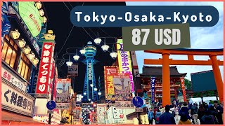 Tokyo - Osaka - Kyoto using a SEISHUN ticket｜JAPAN