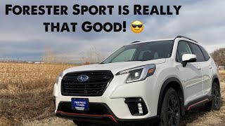 2023 Subaru Forester Sport Full Review and 0-60!