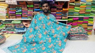 🔴Live|  அடிச்சு நொறுக்கிய ஆஃபர் விலையில் காட்டன்  Collection Sarees வந்தாச்சு!|🟢 Order 👉 7418510193