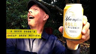 Yuengling Golden Pilsner Beer Review by A Beer Snob's Cheap Brew Review