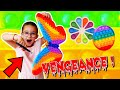 GUERRE DES POP IT ! LA VENGEANCE de MASSILYA avec les  NOUVEAUX FIDGET TOYS de KAMILIA