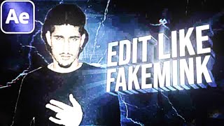 How to Edit Music Videos Like Fakemink in After Effects (NO PLUGINS)