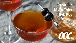 EP2. 3 款威士忌經典調酒 #Penicillin #SilentThird #RobRoy Making 3 Classic Whisky Cocktails｜調酒百科｜Ft. John