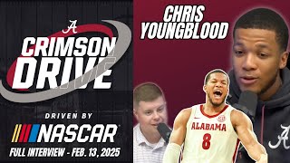 Alabama Men's Basketball - Chris Youngblood - Crimson Drive Interview - 2-13-25