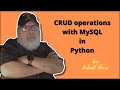 Learn CRUD Operations on MySQL in Python: A Quick Guide - Sublime Text tutorial