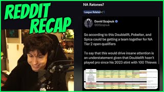 Caedrel Reacts To Potential 'NA Ratones \u0026 LR Losing Brain Cells | Mini Reddit Recap