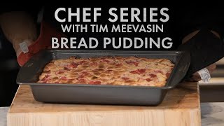 How to make a DECADENT Maple Raspberry Bread Pudding with Rosemary Ganache | ZLINE Chef Series