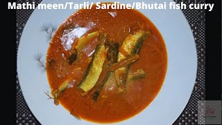 Mathi /Chala/ Tarli/ Sardine/ Bhutai fish curry - South Indian /Chettinad Fish Curry - Babys Kitchen