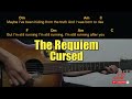 The Requiem - Cursed Guitar Chords cover